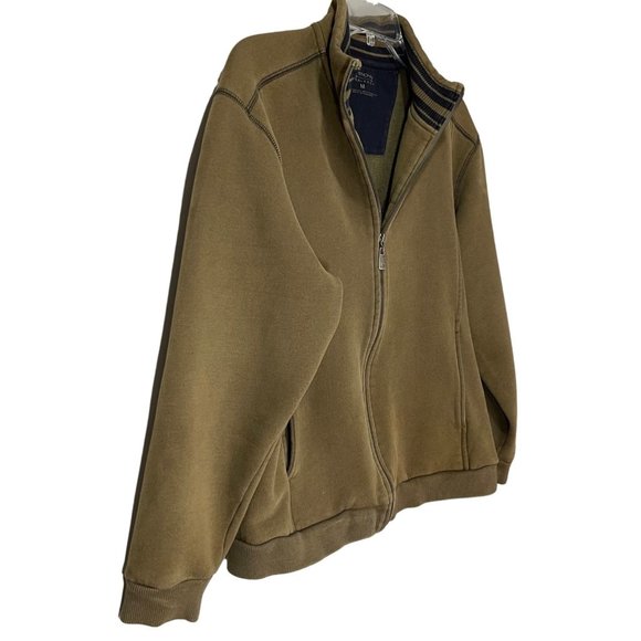 ARROW Men's Cotton Blend Full Front Zip Sweater M - Picture 3 of 8